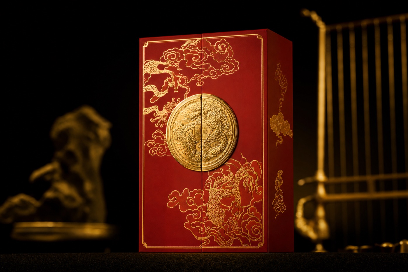 酒类礼盒烫金